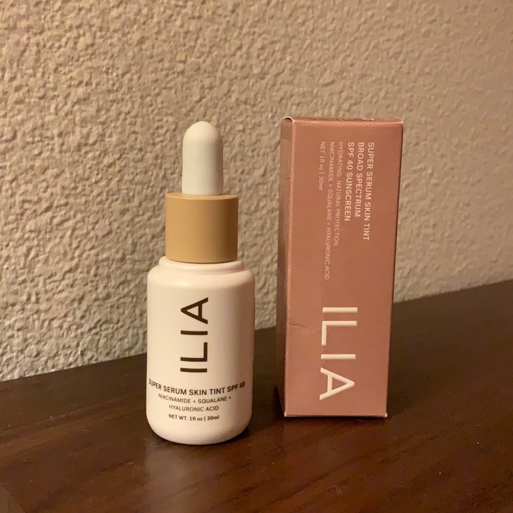 Ilia super serum skin tint spf 40